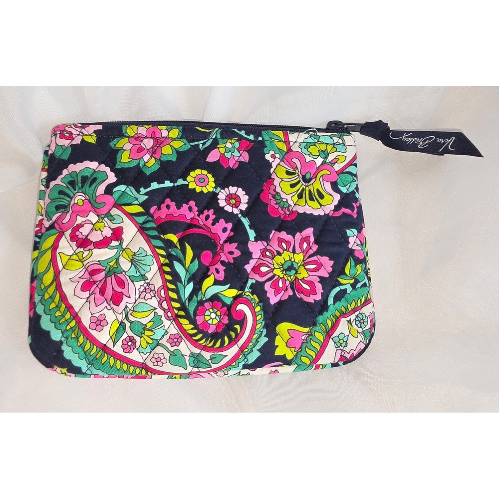 Vera Bradley Petal Paisley Villager Tote Bag and Pouch Set 14557-154 NWT - Picture 10 of 15